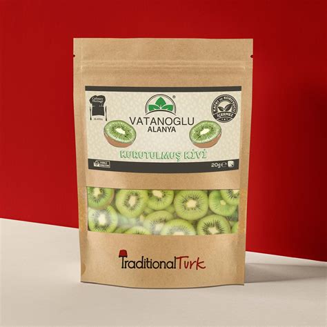 Organic Dried Kiwi 20g Traditional Turk