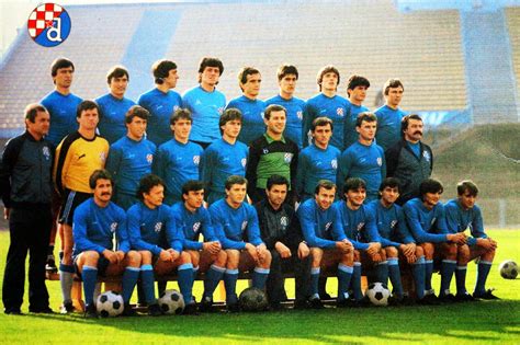 Dinamo Zagreb Of Yugoslavia In 1982 83 Zagreb Soccer Team Football