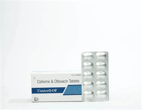 Coxicefi OF Cefixime Ofloxacin Tablet 200 200 At Rs 1800 Box In Chandigarh