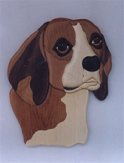 Beagle Intarsia Pattern Ps Wood Machines