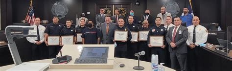 First Responders Recognized For Heroic Efforts