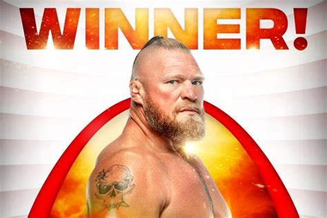 Brock Lesnar Wins 2022 Mens Royal Rumble Match