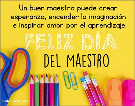 Feliz Día Del Maestro Tarjetas Imágenes Frases Y Mensajes De