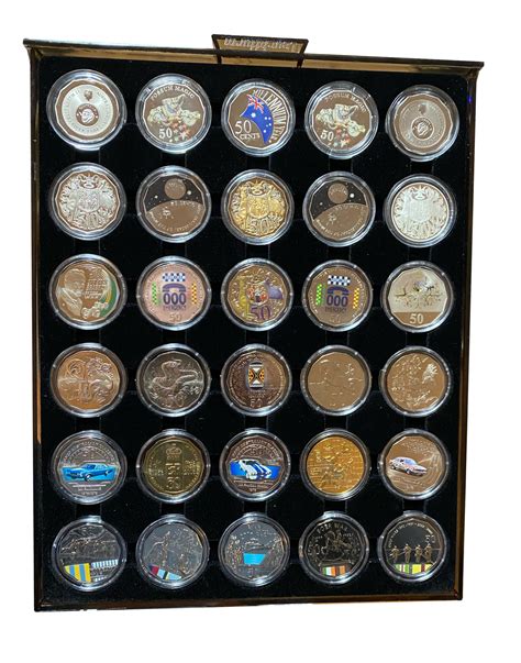 50c Coin Tray - 30 X 33mm compartments