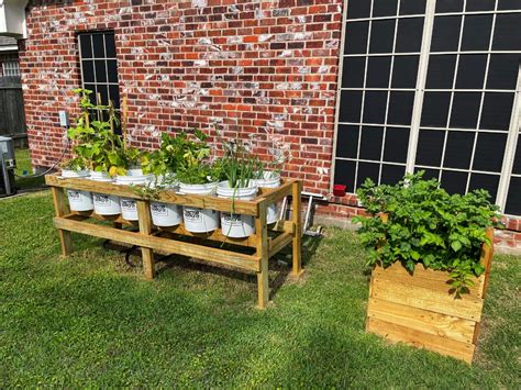 Bucket Garden Stand X Configuration Video And Project Showcase