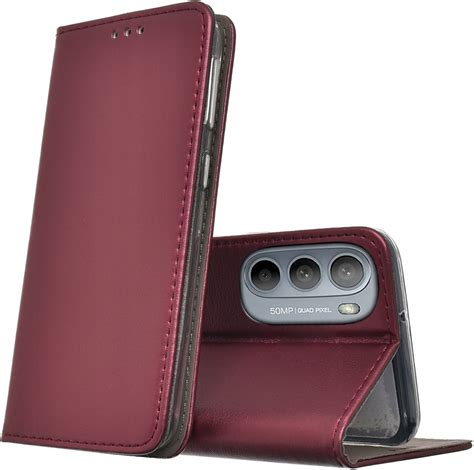 Etui skóra Magnet SZKŁO do Motorola Moto G52 G82 Sklep Opinie