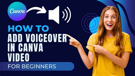 How To Add Voiceover In Canva Video Youtube