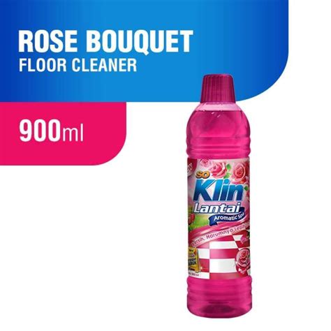 Promo So Klin Pembersih Lantai Rose Bouquet Merah Botol Ml Soklin