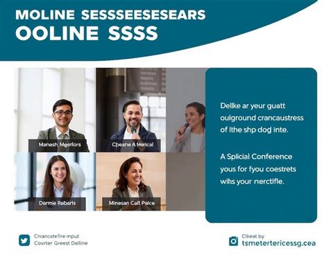 Online Multiple Guest Speaker Business Live Conference Social Media