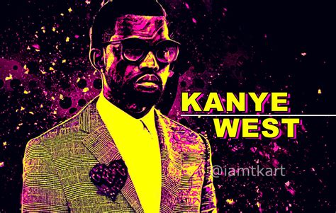 Graphic Art Piece By Tk Of Kanye West Inspiration From The 808s And