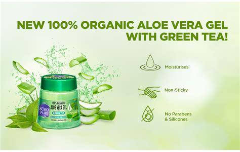 Buy Boroplus Aloe Vera Gel With Green Tea 200ml Online At Best Price