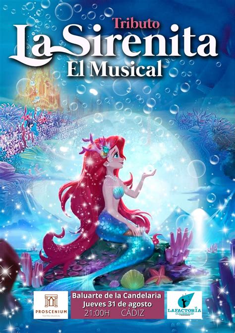 VENTA DE ENTRADAS | TRIBUTO LA SIRENITA ¡EL MUSICAL! | Baluarte de la Candelaria | Cádiz(CÁDIZ ...