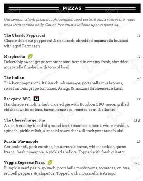 Menu at Moviehouse & Eatery by Cinépolis restaurant, McKinney