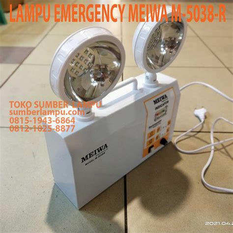 Jual Emergency Mata Kucing Led Merk Meiwa Premium M R Sumberlampu