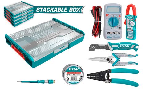 Total Electrical Test Kit Combo Set TMT43028 Digital AC Clamp Meter