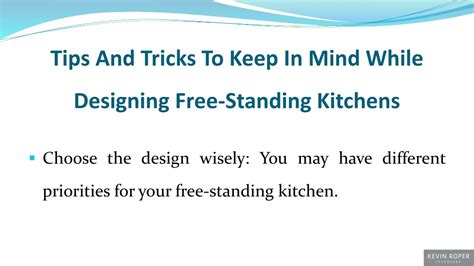 Ppt Choosing Your Freestanding Kitchen Larder Tips And Tricks