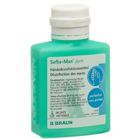 B BRAUN Softa Man pure Händedesinfektion 100ml kaufen Kanela