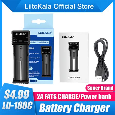 Liitokala Lii C Battery Charger A Smart Charge Usb