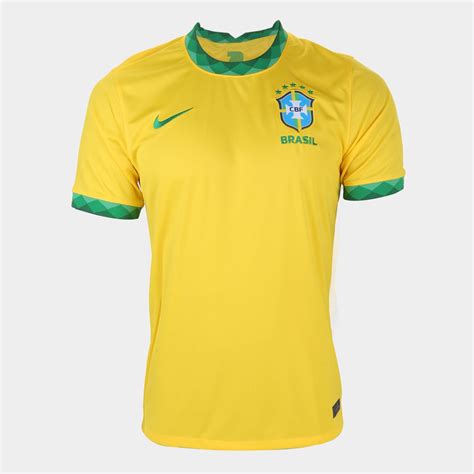 Camisa Brasil Amarela Er Sports