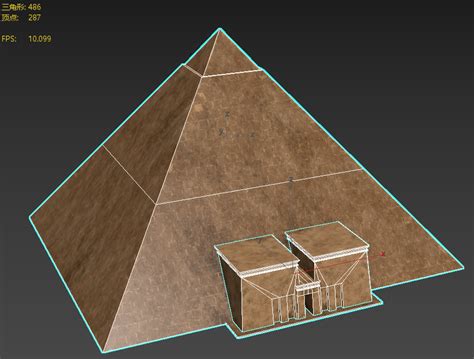 Egyptian Pyramid 3D Model TurboSquid 2016610