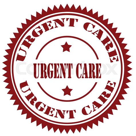 Urgent Care-stamp | Stock vector | Colourbox