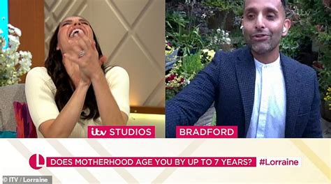 Christine Lampard In Hysterics As Dr Amir Khan S Mother Calls Him And A Fly Goes Up His Nose