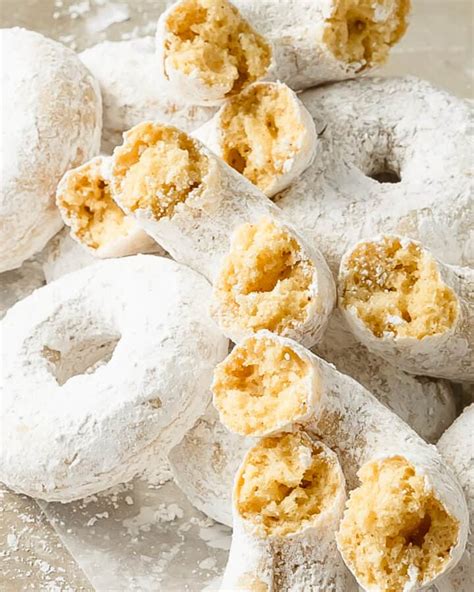 Powdered Sugar Donuts Soft And Fluffy Olives Thyme