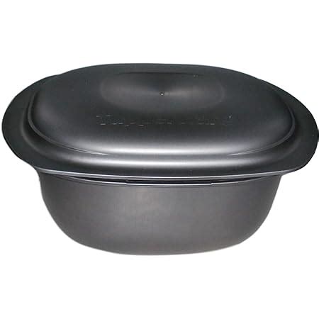 Tupperware Ultrapro Molde Para Hornear Y Tapa Cazuela Silicona Negro