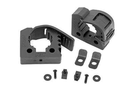 Rough Country Ram 3500 Rubber Molle Panel Clamp Kit 2 Clamps 1 Inch