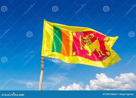 Sri Lanka Flag Stock Photo Image Of Blue Patriotic 258728846