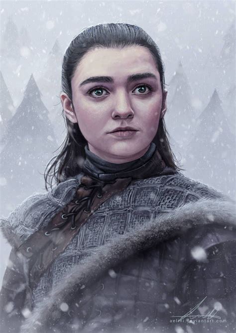 Arya Stark By Aelini On Deviantart Arya Stark Arya Stark