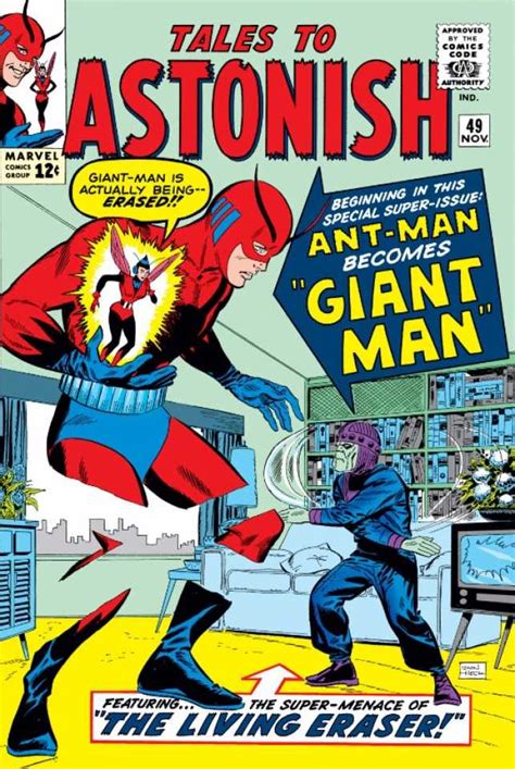 Tales To Astonish 49 The Birth Of Giant Man Issue