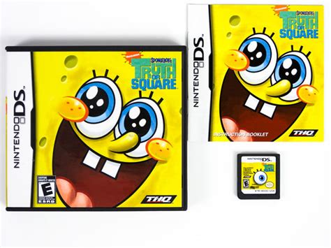 Spongebobs Truth Or Square Nintendo Ds Retromtl