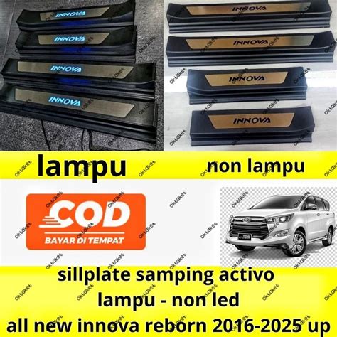 Jual Sillplate Samping All New Innova Activo Lampu