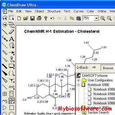 chemdraw – My Biosoftware – Bioinformatics Softwares Blog