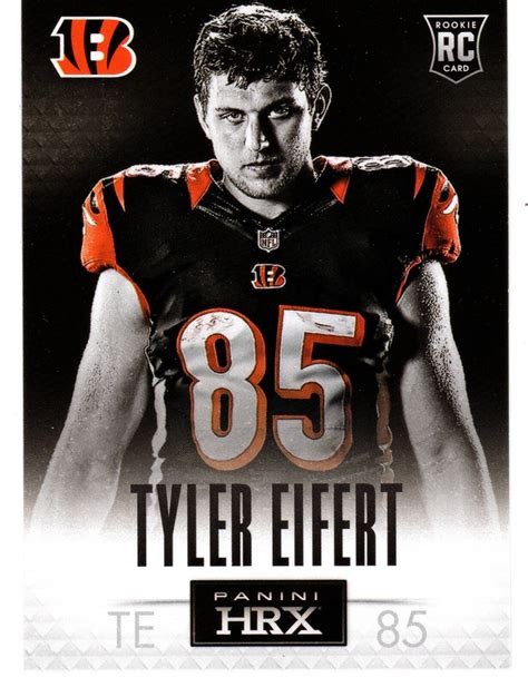 2013 Tyler Eifert Prizm HRX Rookie Card 23 RC Bengals EBay