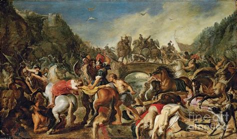 The Battle Of The Amazons Painting By Peter Paul Rubens Fine Art America