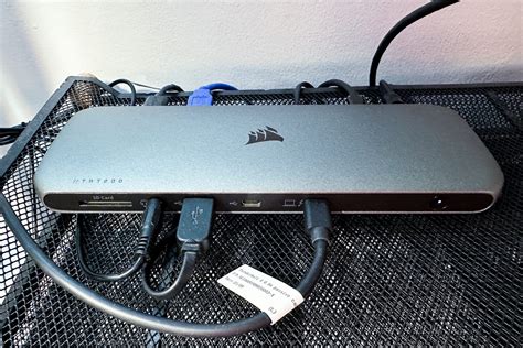 Corsair Tbt200 Thunderbolt 4 Dock 2023 Review Macsources