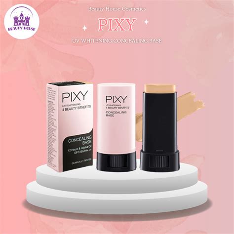 Jual Pixy Uv Whitening Concealing Base Shopee Indonesia