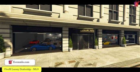 FiveM Luxury Dealership | FiveM Car Dealership MLO - FiveM Mlo Store