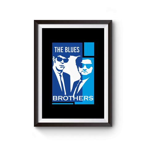 The Blues Brothers Inspired Poster