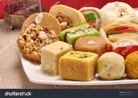 Mix Mithai Stock Photo 308679017 Shutterstock