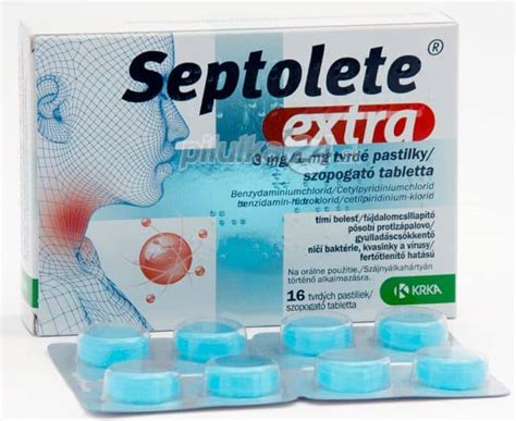 Septolete Extra Mg Mg Szopogat Tabletta Db