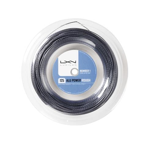 Luxilon Alu Power Rough L Tennis String M Reel Silver