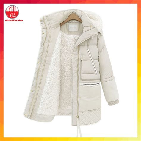 Winter Jacket Woman Baju Sejuk Perempuan Wanita Cotton Wool Fleece