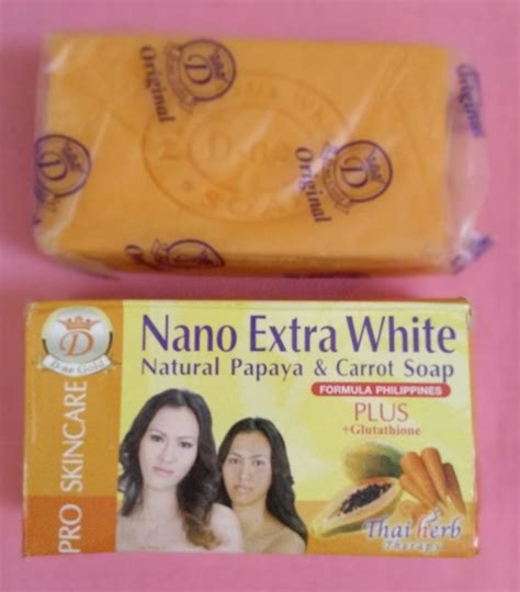 Savon Nano Extra White La Papaye La Carotte Plu Glutathione Mybest