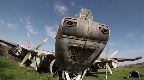 Abandoned Aircraft Graveyard In The Uk Youtube