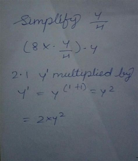 simplify fully xyy brainlycom