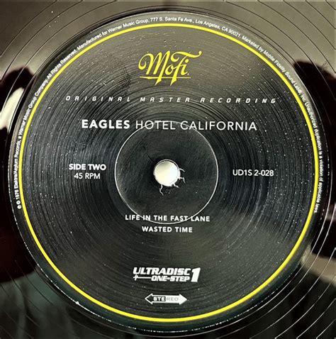 Mofi Ud S Eagles Hotel California One Step Limited Lp Black