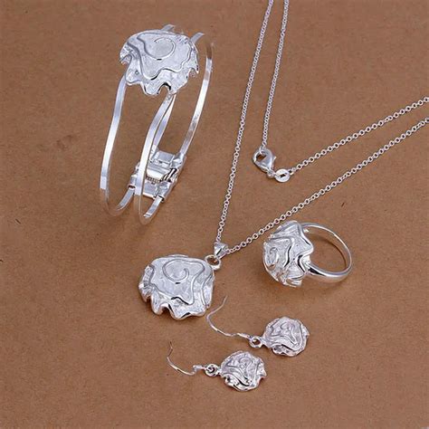 Hot Promotion New Jewelry Sets 925 Sterling Silver Jewelry Necklaces